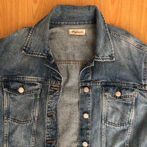 Madewell Oversized Jean Jacket in Capstone Wash
